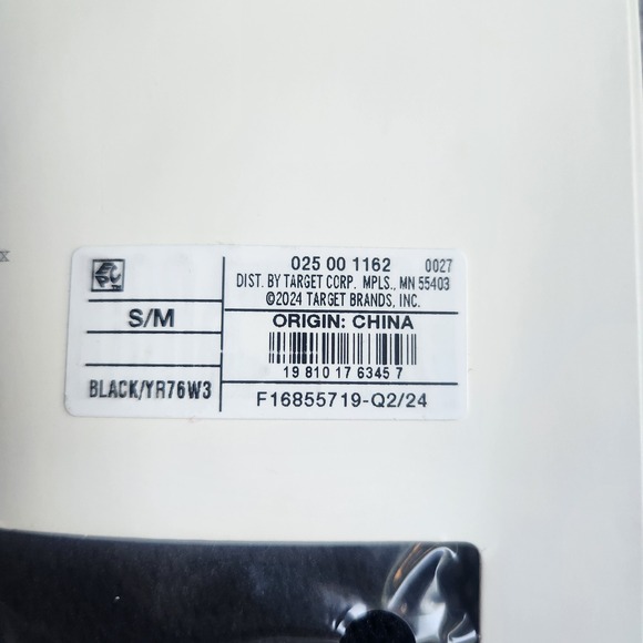 A New‎ Day Black Fishnet Tights with Rhinestones Size S/M - Picture 5 of 7